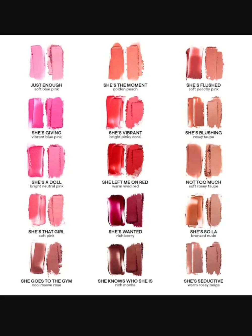 PATRICK TA Double-Take Crème & Powder Blush Duo:Color-She's a Doll-New